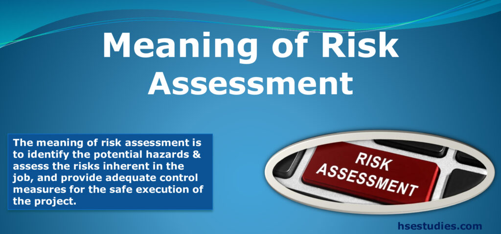 meaning of risk assessment